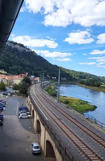 Appartement Elbblick à Königstein Extérieur photo